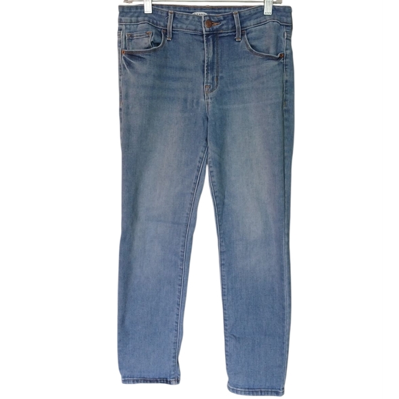Old Navy Denim - Old Navy Light Medium Wash Power Straight Jeans Size 10 Short